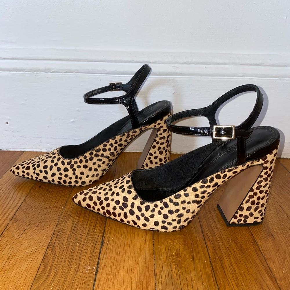 ASOS Leopard Print Block Heels